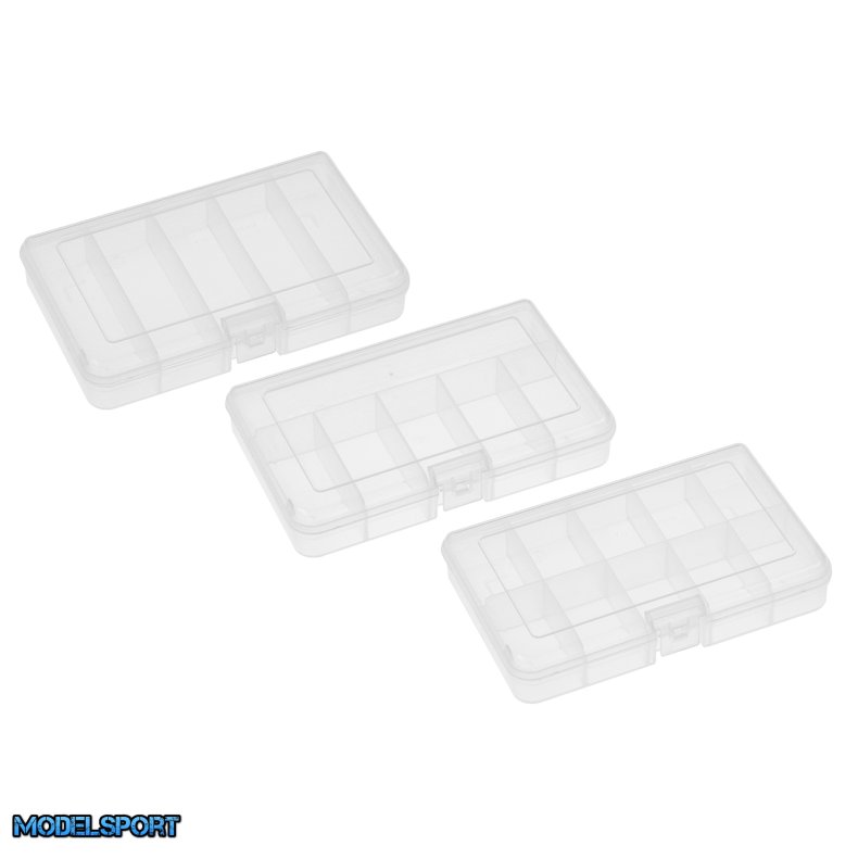 Team Corally - Assortment Box Set 3 Pcs - Medium - 165x112x31mm