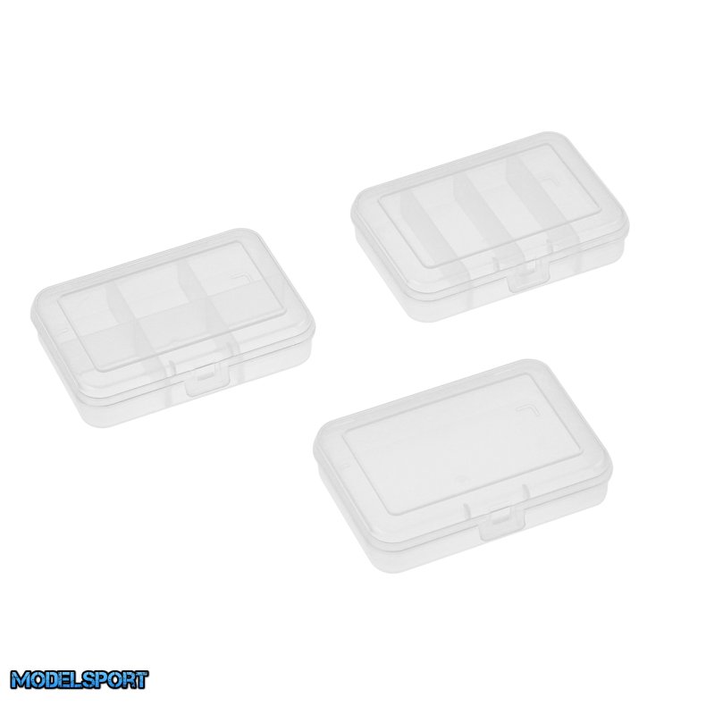 Team Corally - Assortment Box Set 3 Pcs - Small - 91x66x21mm
