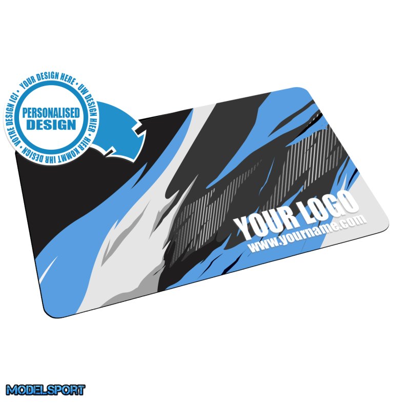 TEAM CORALLY - PIT MAT - SMALL - 600X400MM - 2MM THICK - Customer design