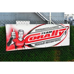 Team Corally - Track Banner - 215x73cm - 1 Pc