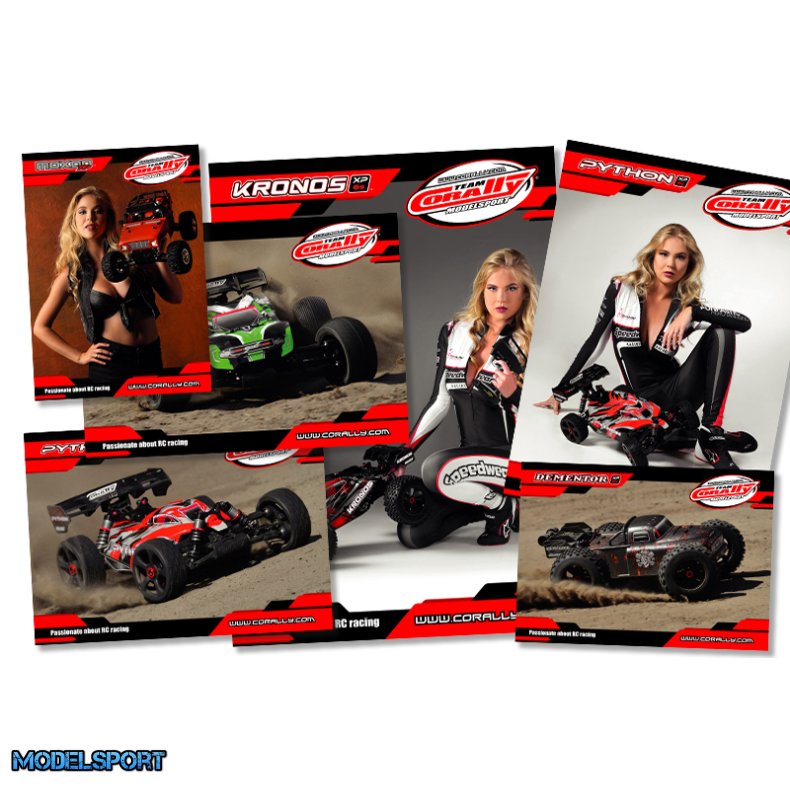 Team Corally - Mix of posters 20 pcs