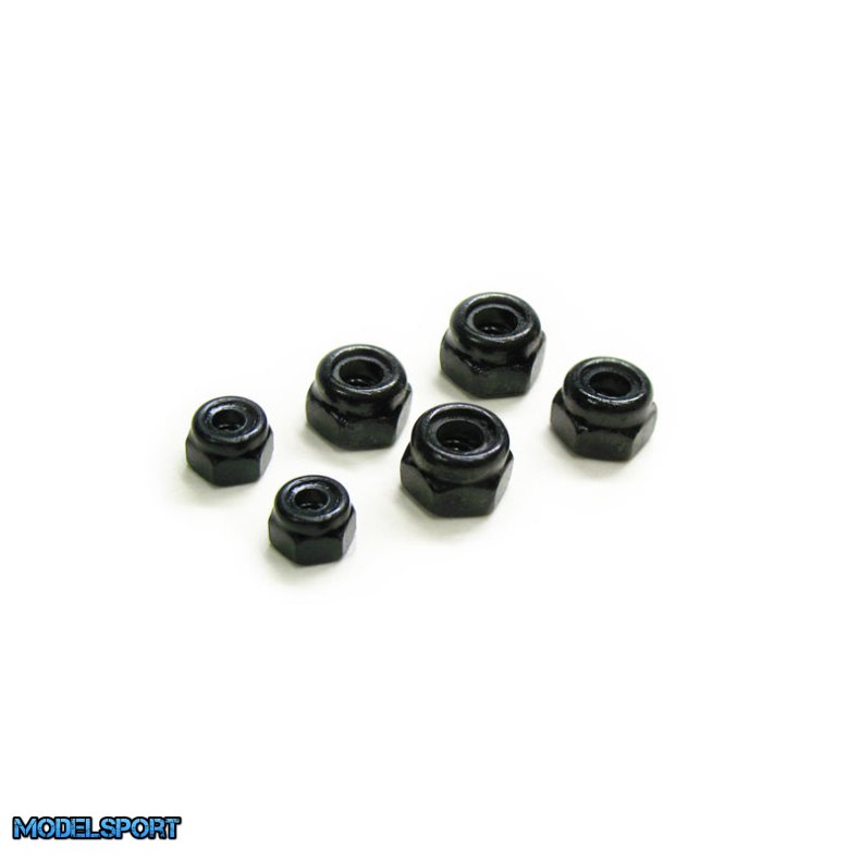 Carisma RC - Lock Nuts M4 &amp; M3 - For Crf1 M40S-B-Dt Gt10Rs