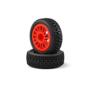 Carisma RC - GT24i20 Front Wheel and Tire Set 2pcs