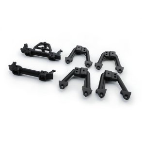 Carisma RC - SCA-1E F-R Bumper Holder + Shock Hoop Set