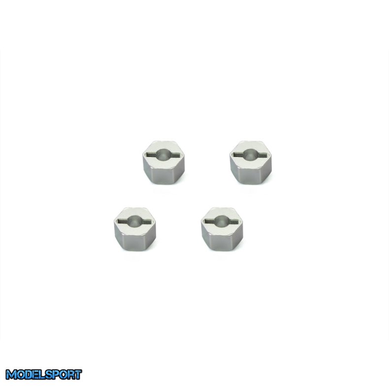 Carisma RC - SCA-1E CNC Alumium Wheel Hex Set 8mm 4pcs