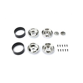 Carisma RC - SCA-1E 1.9 Chrome Beadlock Wheel Set 2pcs