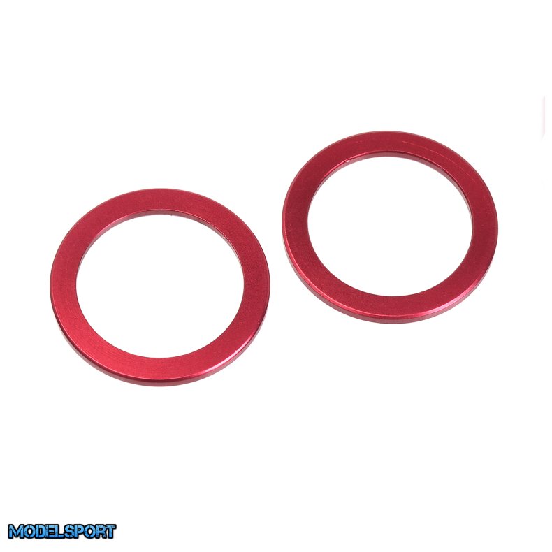 Team Corally - Shim Ring - Aluminum �12x16x1mm - 2 Pcs