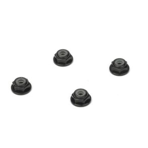 Carisma - MSA-1E M2 Wheel Lock Nut Set (Black) 4pcs