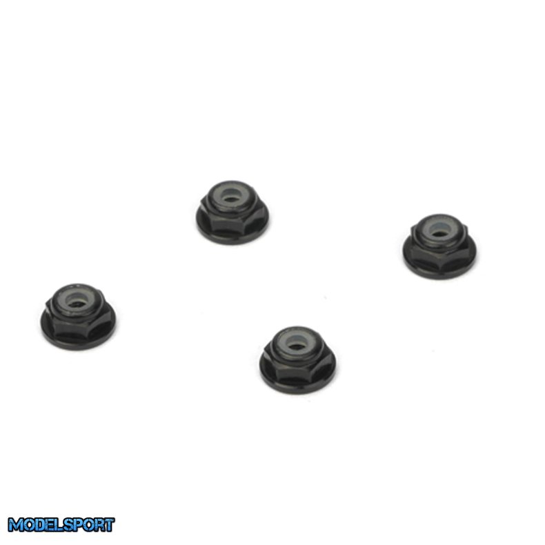 Carisma - MSA-1E M2 Wheel Lock Nut Set (Black) 4pcs