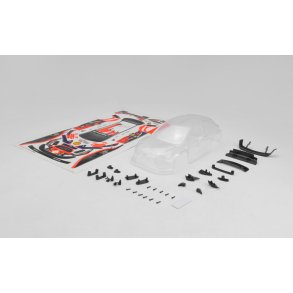 Carisma RC - GT24 Hyundai i20 WRC Clear Body Set WB 121mm
