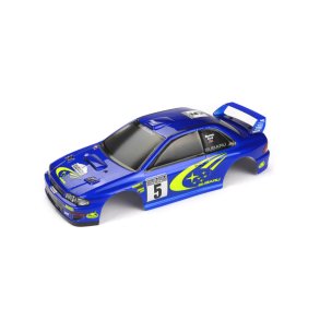 Carisma RC - GT24 Subaru WRC Painted Body Set WB 121mm