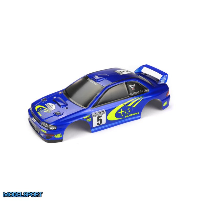 Carisma RC - GT24 Subaru WRC Painted Body Set WB 121mm