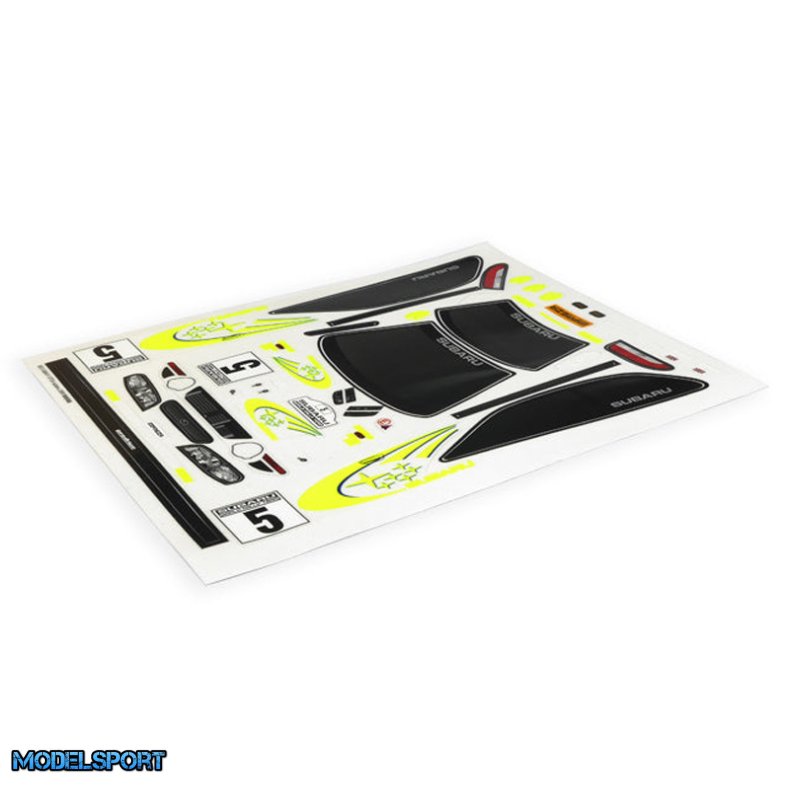 Carisma RC - GT24 Subaru WRC Decals (1 Sheet)