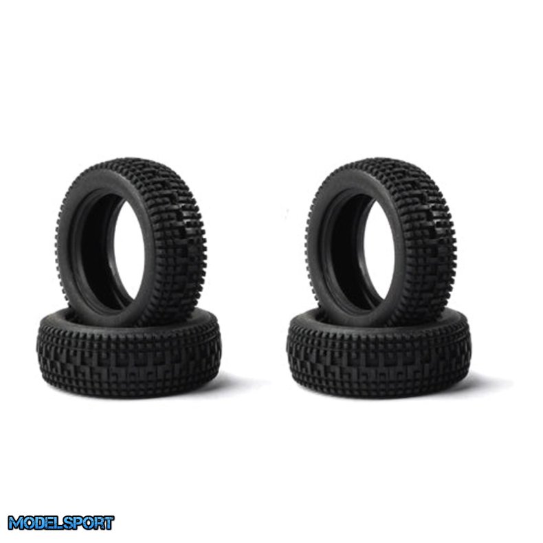 Carisma RC - GT24 Subaru WRC Rally Tire Set 4pcs