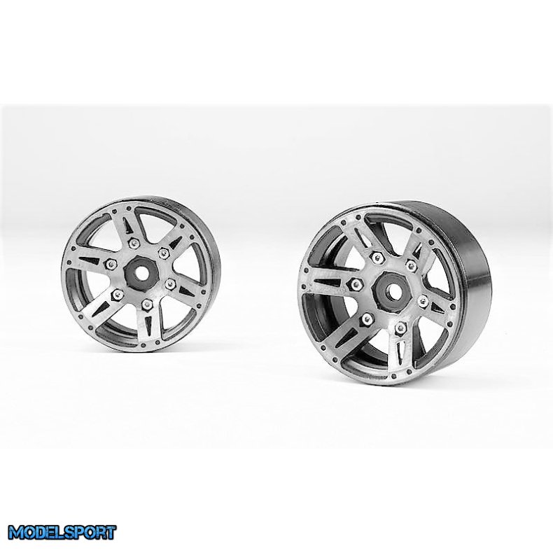 Carisma RC - SCA-1E 1.9 Alum Beadlock Six Spokes