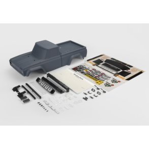 Carisma RC - SCA-1E Coyote Painted Body Set Retro Grey WB 285 mm