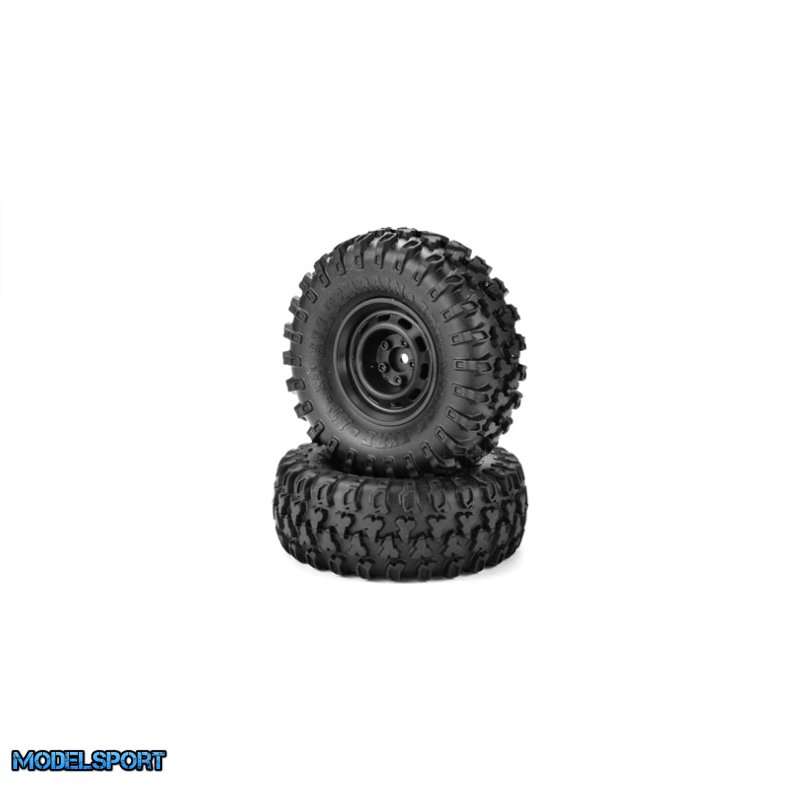 Carisma RC - SCA-1E Coyote Wheel &amp; Tire Set 2 pcs