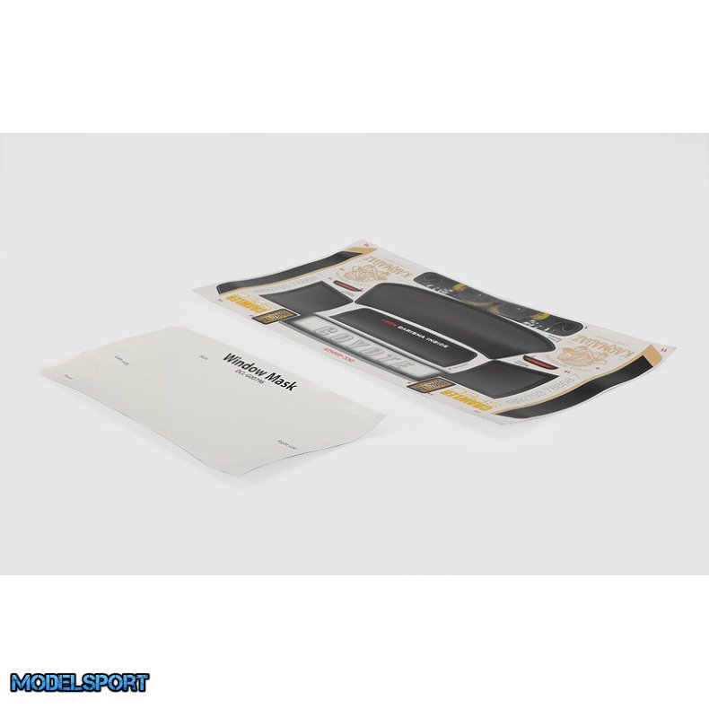 Carisma RC - SCA-1E Coyote Decal Sheet Set