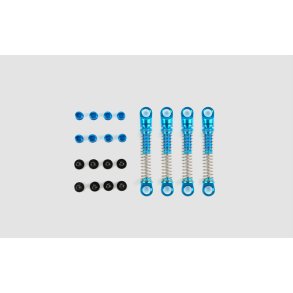 Carisma RC - MSA-1E Alum Oil Shocks Set (Blue)