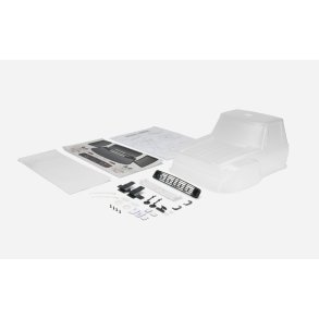 Carisma RC - SCA-1E Coyote Trophy (Half Cab) Clear Body Set WB 285 & 313 mm