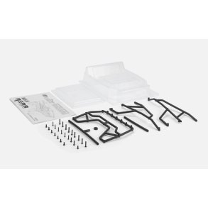 Carisma RC - SCA-1E Rear Half Bed Cage Set WB 285mm & 313mm