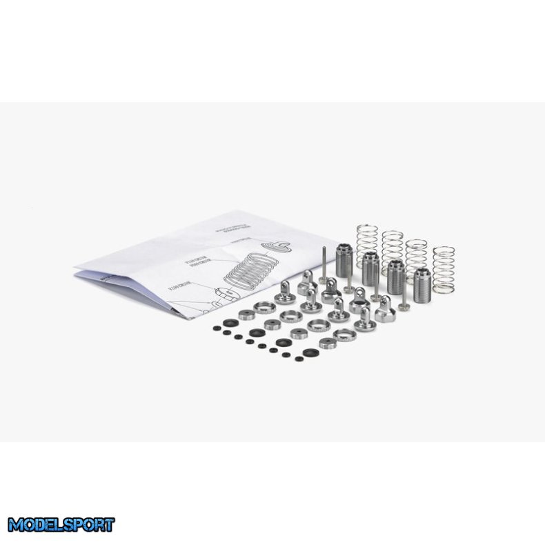 Carisma RC - GT24B Complete Alum Oil Shock Set 4pcs