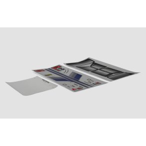 Carisma RC - SCA-1E Mitsubishi Pajero XL-W Decal Set