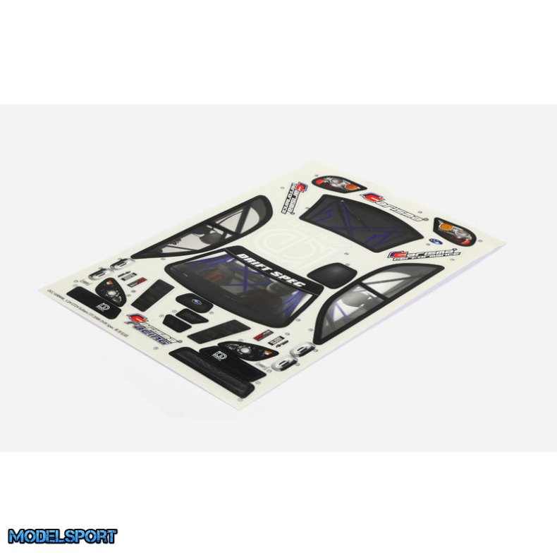 Carisma RC - GT24 Subaru STI 2006 Drift Spec Decal sh