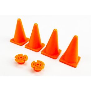 Carisma RC - GT24 DIFF LOCKERS & CONES SET