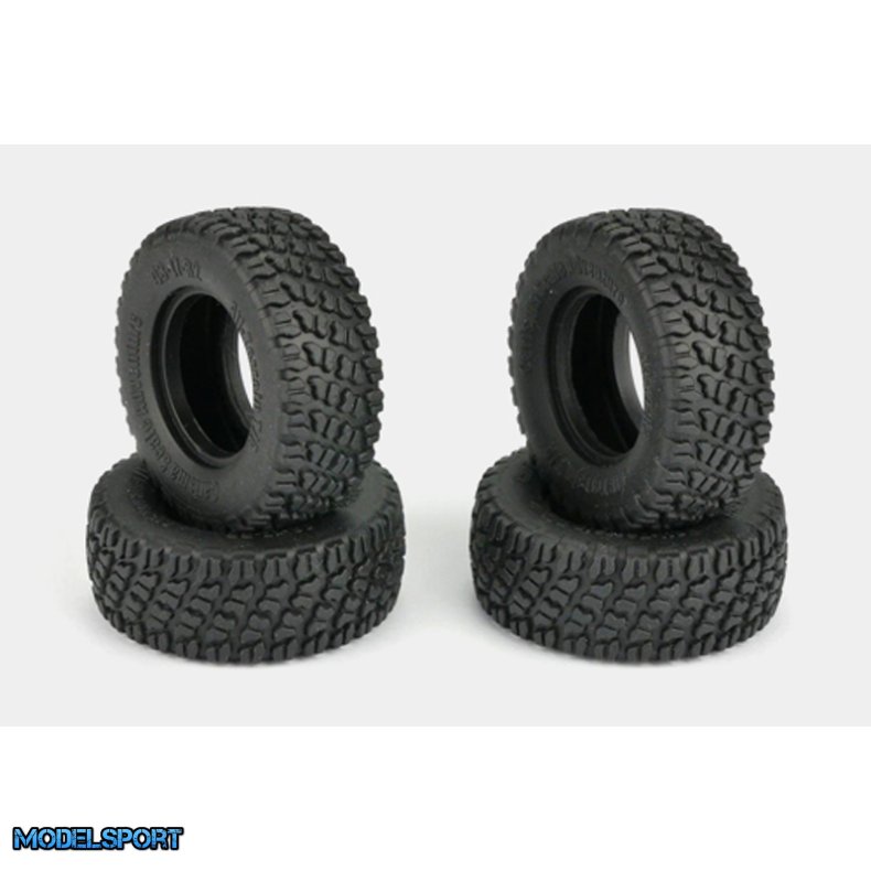 Carisma RC - MSA-1E Mini ATSS Tires (43mm) Set