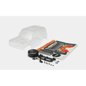 Carisma RC - MSA-1E 2.0 Mit. Pajero Clear Body Set