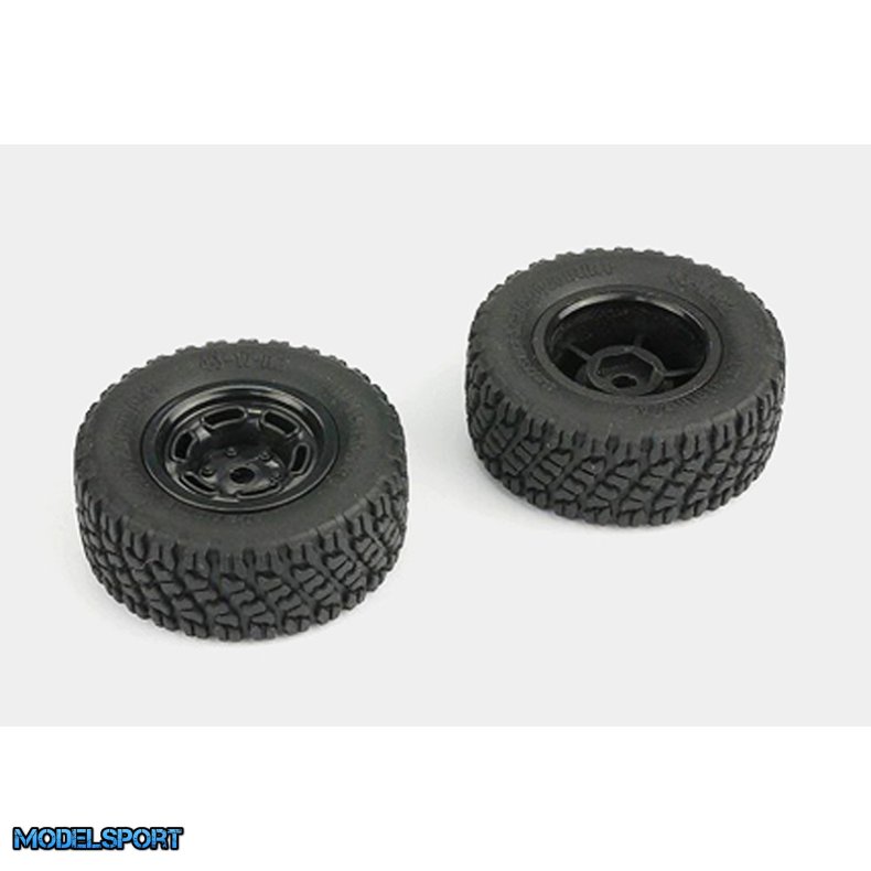 Carisma RC - MSA-1E 2.0 Wheels &amp; Tires Mounted