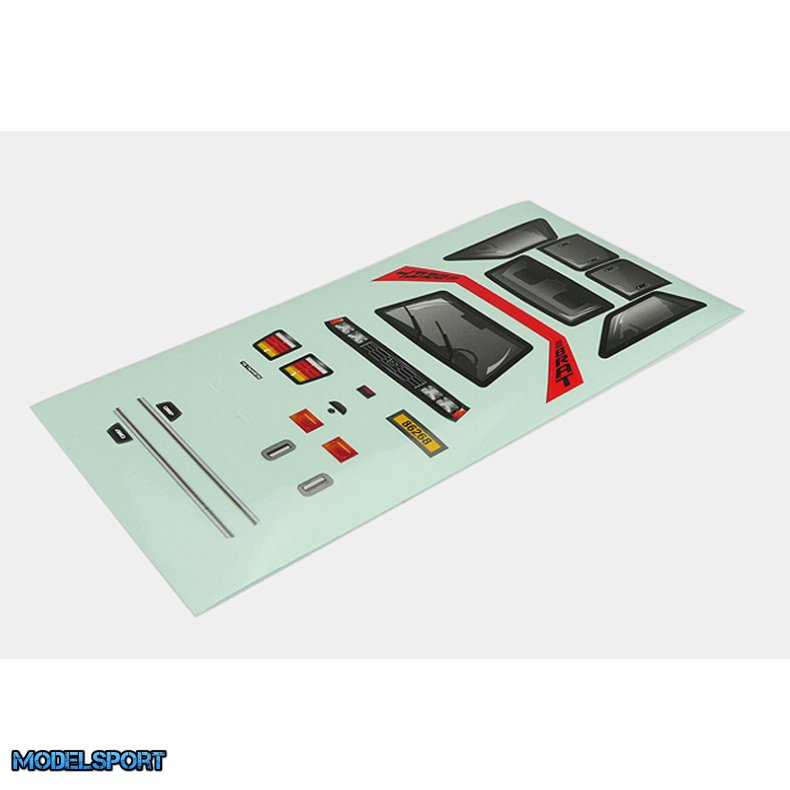 Carisma RC - MSA-1E 2.0 Subaru Brat Decal Sheet Set