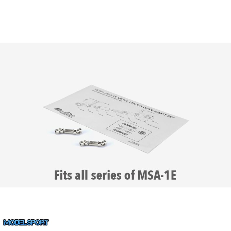 Carisma RC - MSA-1E Metal Center Drive Shaft Set