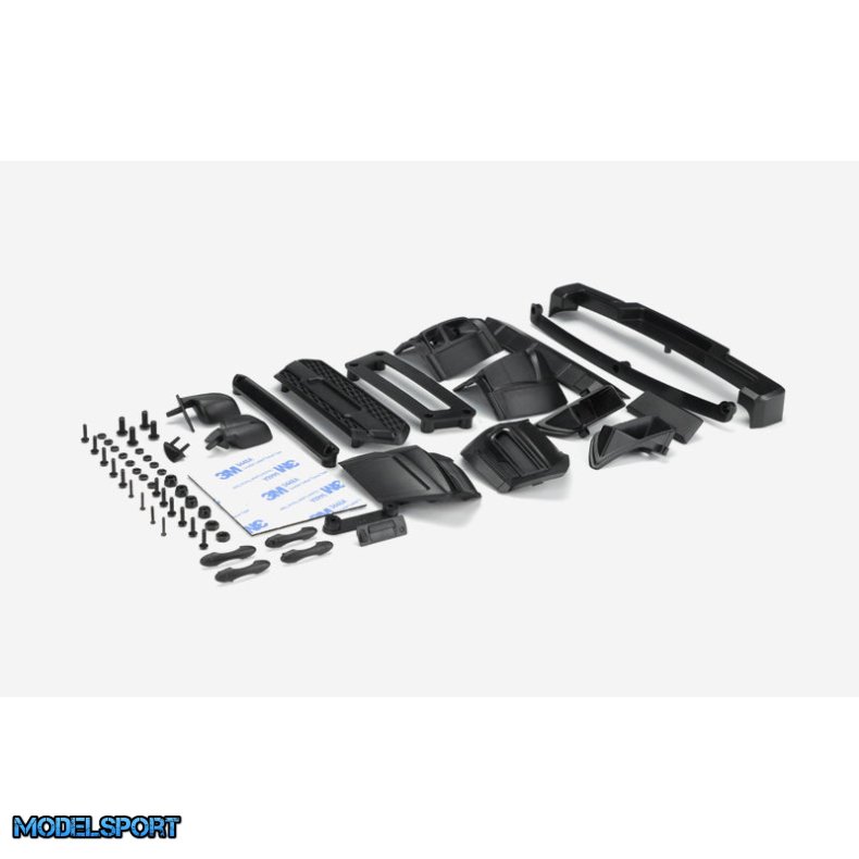 Carisma RC - SCA-1E Toyota Tacoma TRD Pro Body Plastic Parts Set