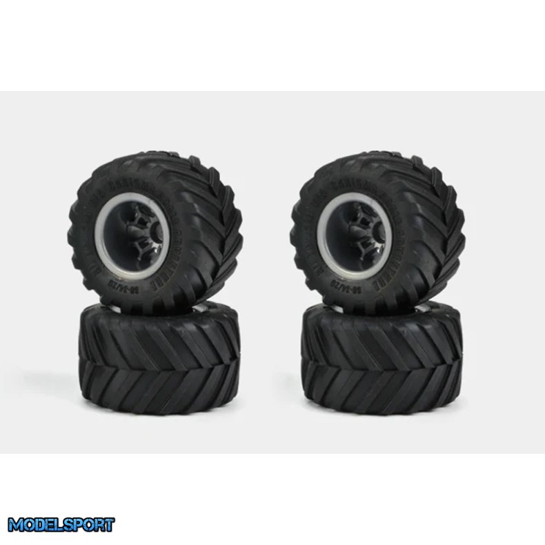 Carisma RC - MSA-1MT Wheel &amp; Tire Set
