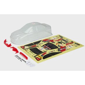 Carisma RC - GT24 - Mitsubishi Lancer Evo IV WRC - Clear Body - Set WB 121Mm