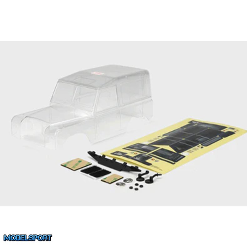 Carisma RC - MSA-1E 2.0 S2A Clear Body Set - Land Rover