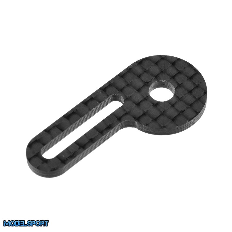 Team Corally - Belt Guide - 3K Carbon - 1 Pc