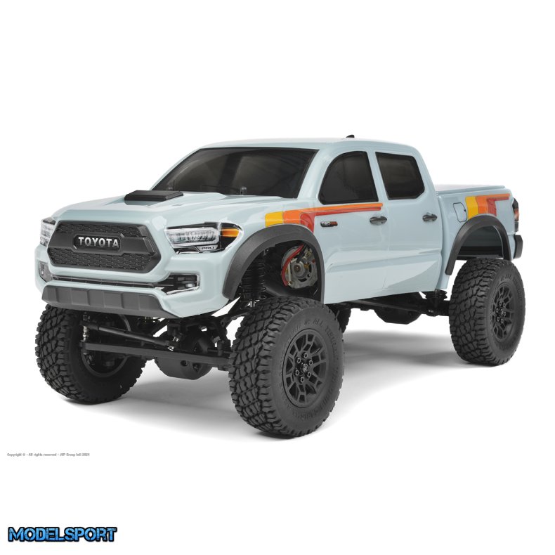 Carisma Adventure - SCA-1E Toyota Tacoma TRD 2.1PRO - Rolling Chassis Kit - 1/10 Scale - WB 313 mm - (Luna Rock Grey)