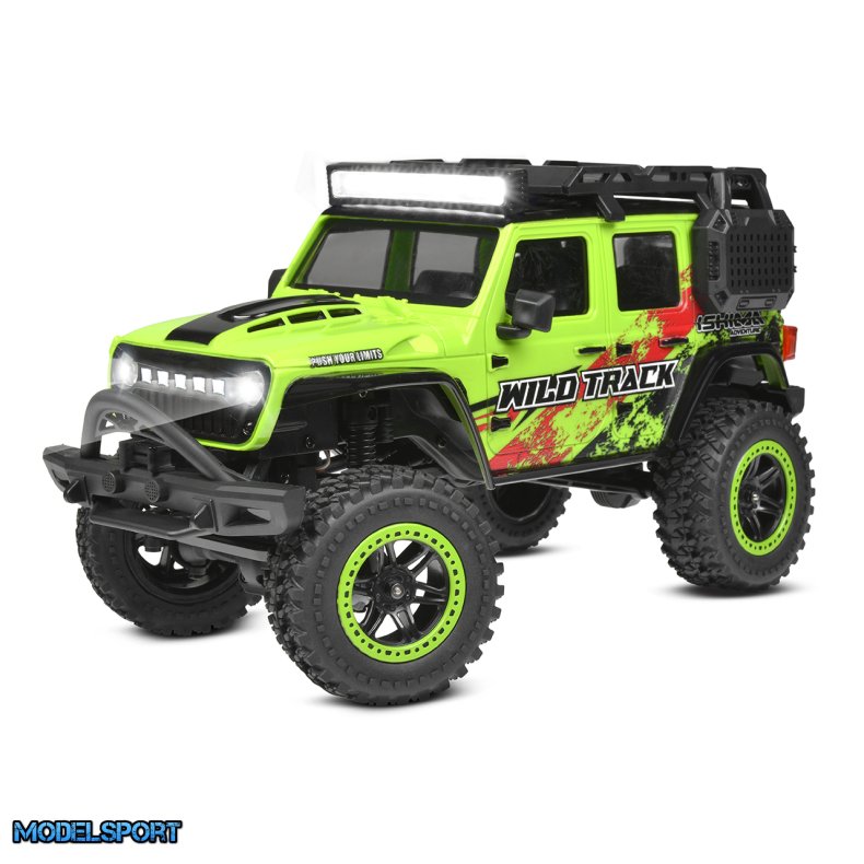 Ishima - 1/20 Crawler "Wild Track" 4WD - Brushed - RTR - Green Color