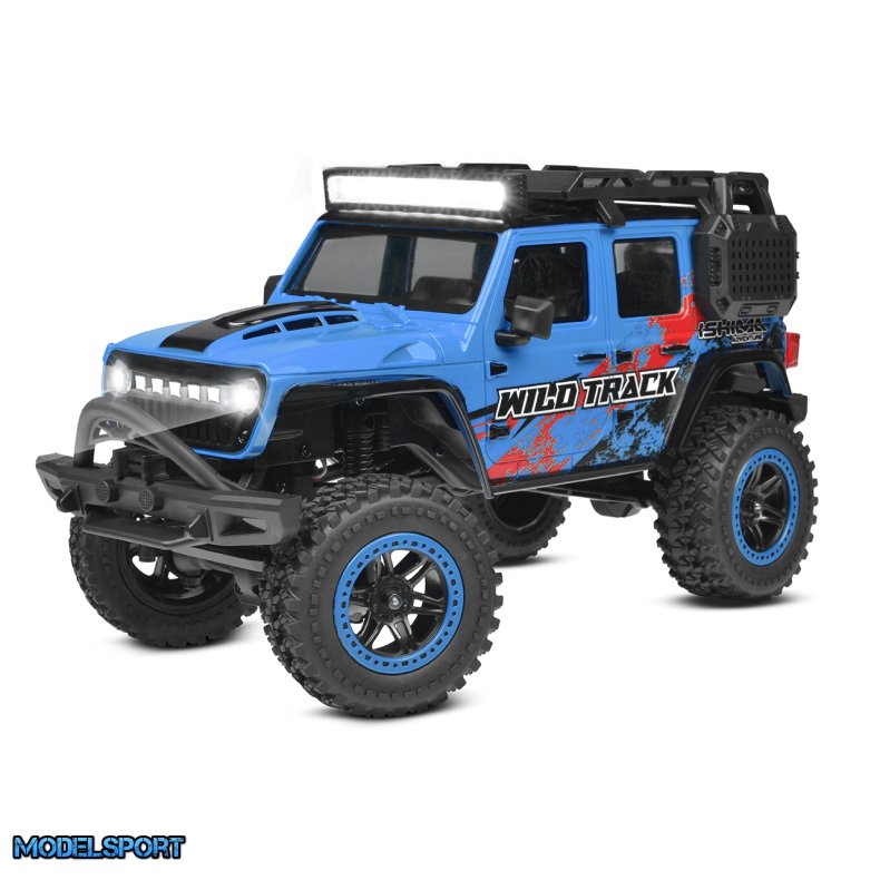 Ishima - 1/20 Crawler "Wild Track" 4WD - Brushed - RTR - Blue Color