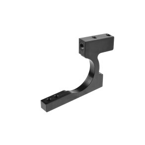 Team Corally - Bulkhead -Front Right - 7075 Aluminium -Black - 1 Pc