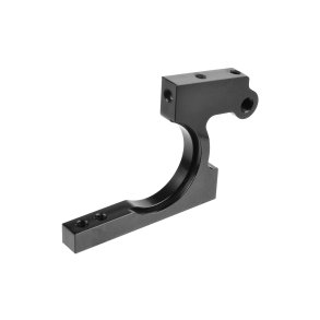 Team Corally - Bulkhead -Front Left - 7075 Aluminium -Black - 1 Pc