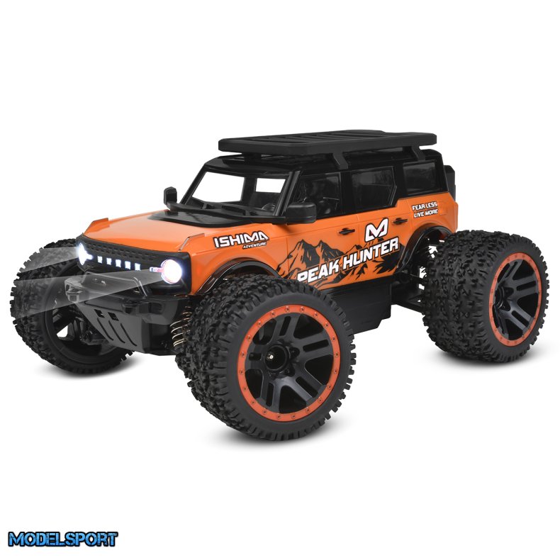 Ishima - 1/20 Big Foot "Peak Hunter" 4WD - Brushed - RTR - Orange Color
