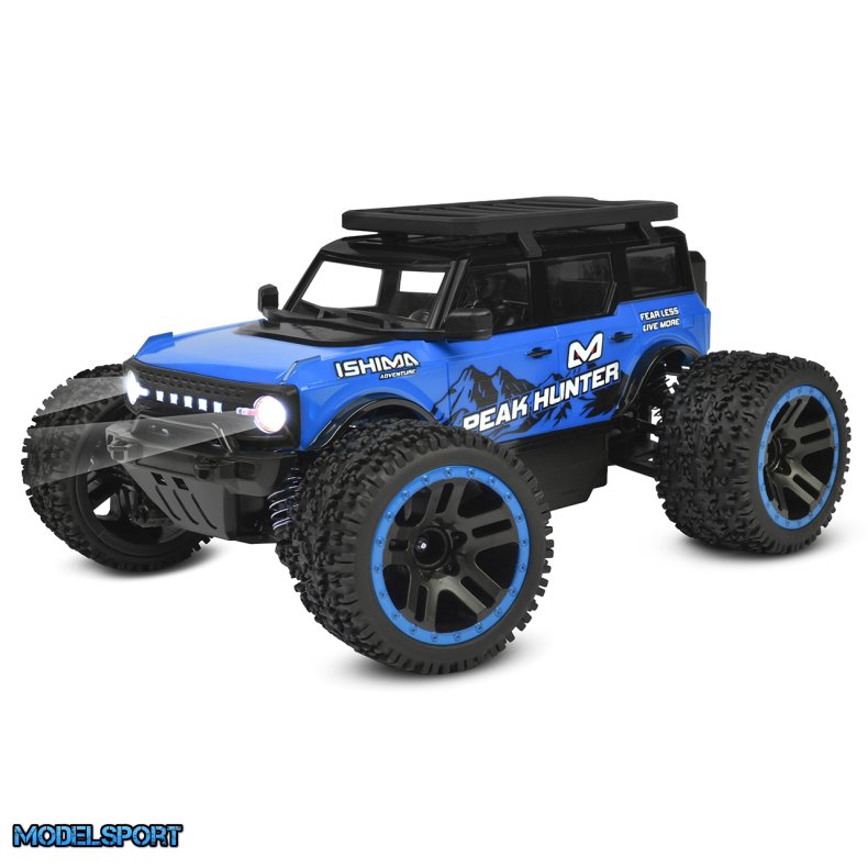 Ishima - 1/20 Big Foot "Peak Hunter" 4WD - Brushed - RTR - Blue Color