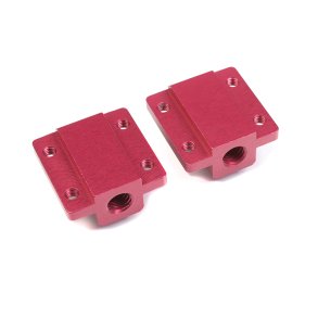 Team Corally - Aluminum Pivot Ball Mounting Block - A - 2 Pcs