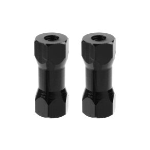 Team Corally - Chassis Post - 15mm - M3 - Black - 2 Pcs