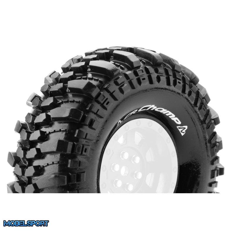 Louise RC - CR-CHAMP - 1-10 Crawler Tires - Super Soft - for 1.9 Wheels - L-T3231VI