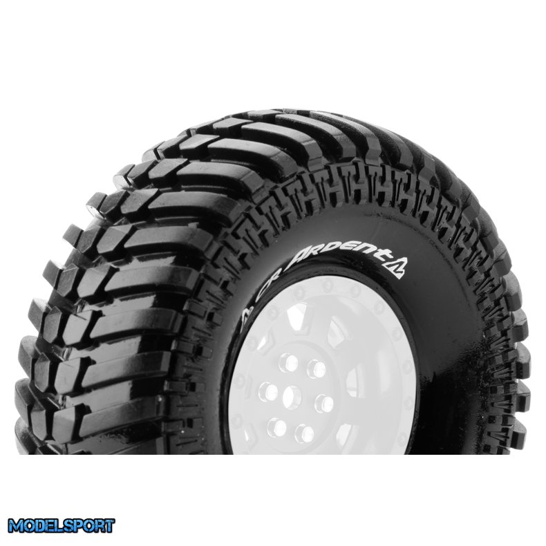 Louise RC - CR-ARDENT - 1-10 Crawler Tires - Super Soft - for 1.9 Wheels - L-T3232VI